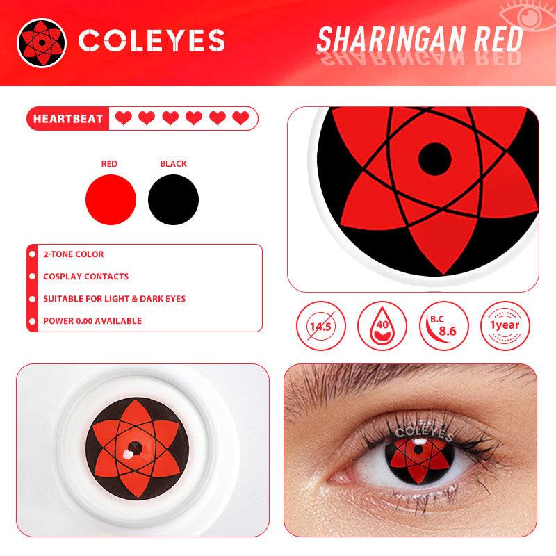 Coleyes Eternal Sharingan Red Yearly Colored Contacts - image 4
