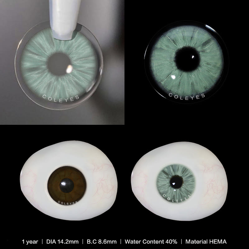 Coleyes Love Spell First Love Yearly Prescription Colored Contacts - image 4