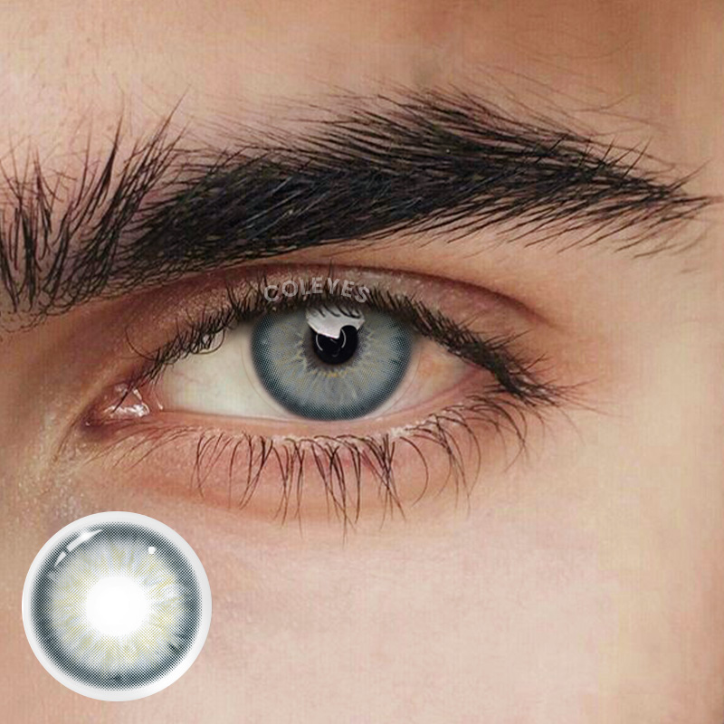 Coleyes Aegean Sea Ⅱ Grey Men Colored Contacts - image 1