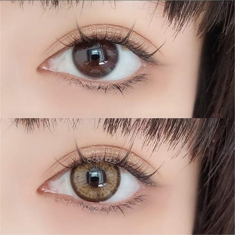 Coleyes Fruit Juice Orange Yearly Colored Contacts - image 5