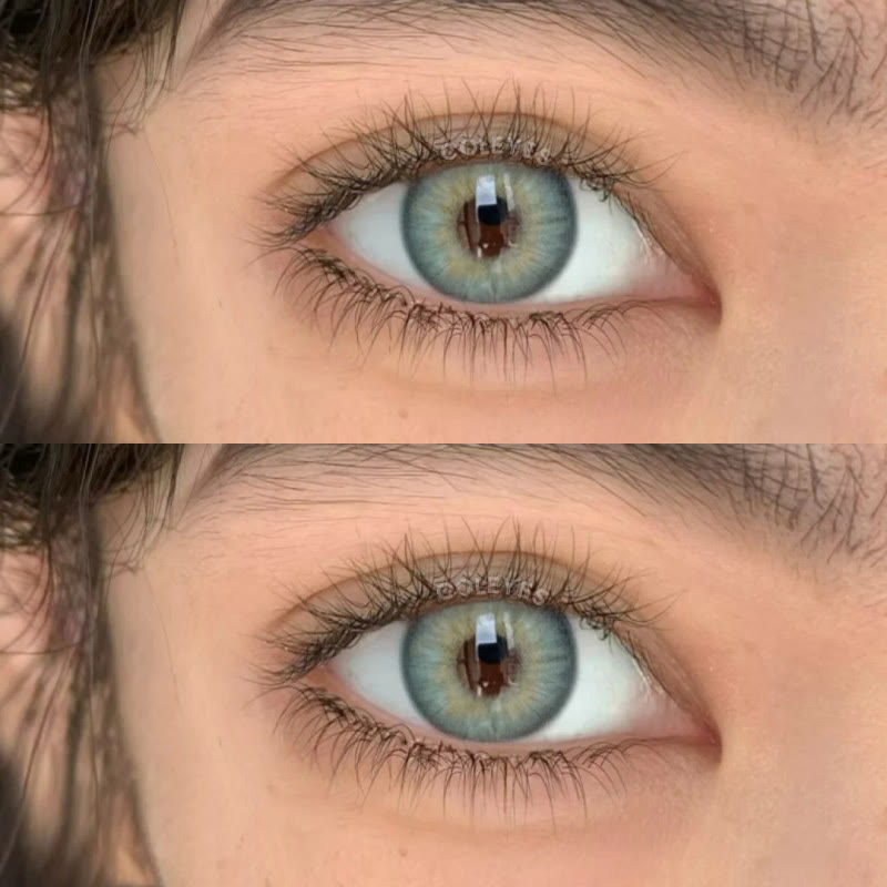 Coleyes Gene Iris Green Yearly Colored Contacts - image 6
