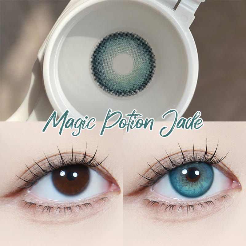 Coleyes Magic Potion Jade Prescription Yearly Colored Contacts - image 4