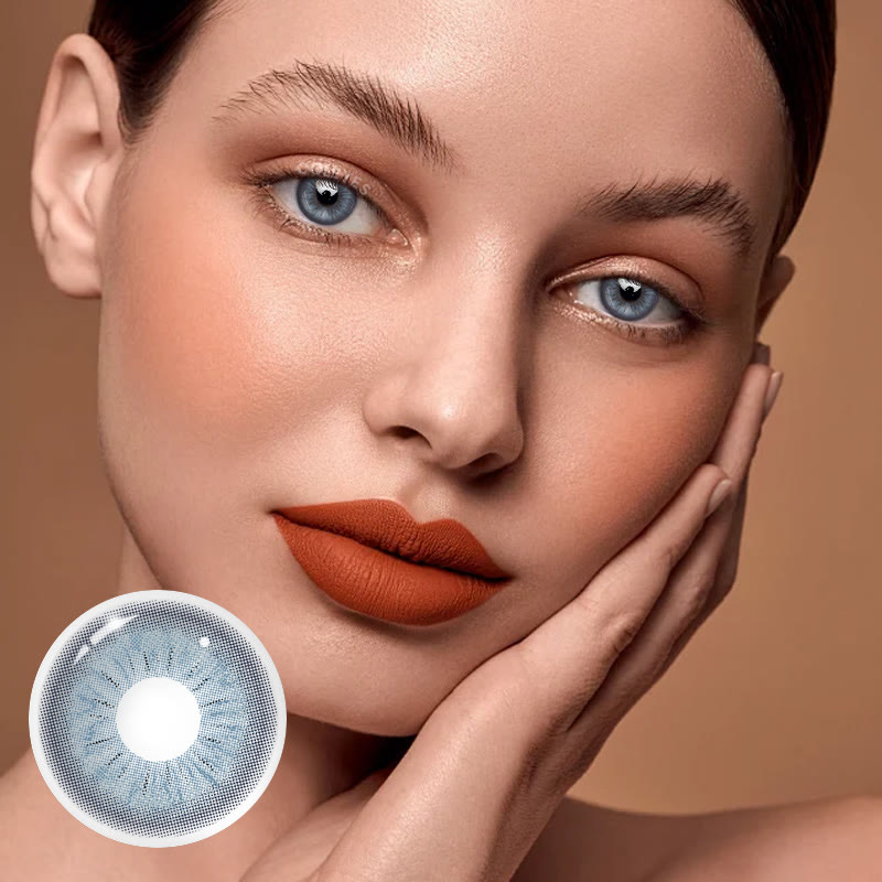 Coleyes Mossy Blue Yearly Prescription Colored Contacts - image 4