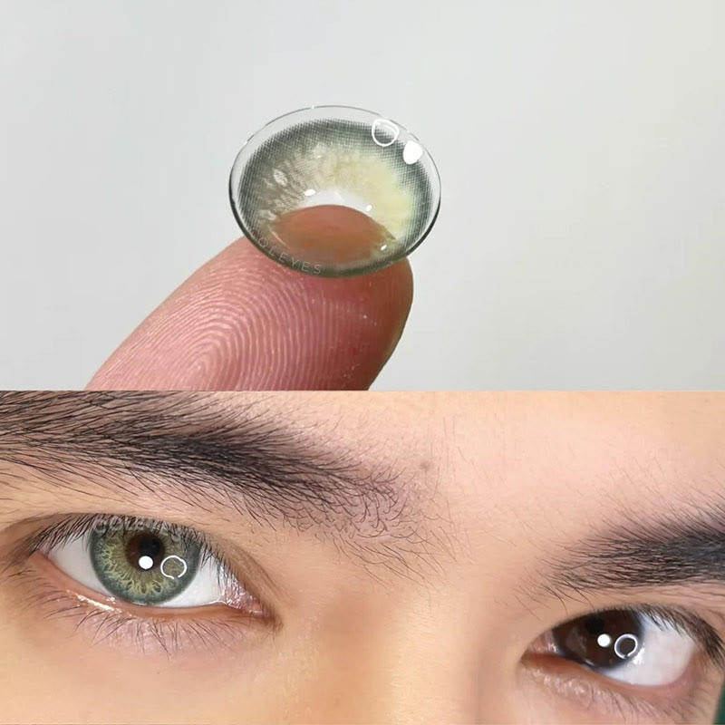 Coleyes Maya Green Prescription  Yearly Colored Contacts - image 7