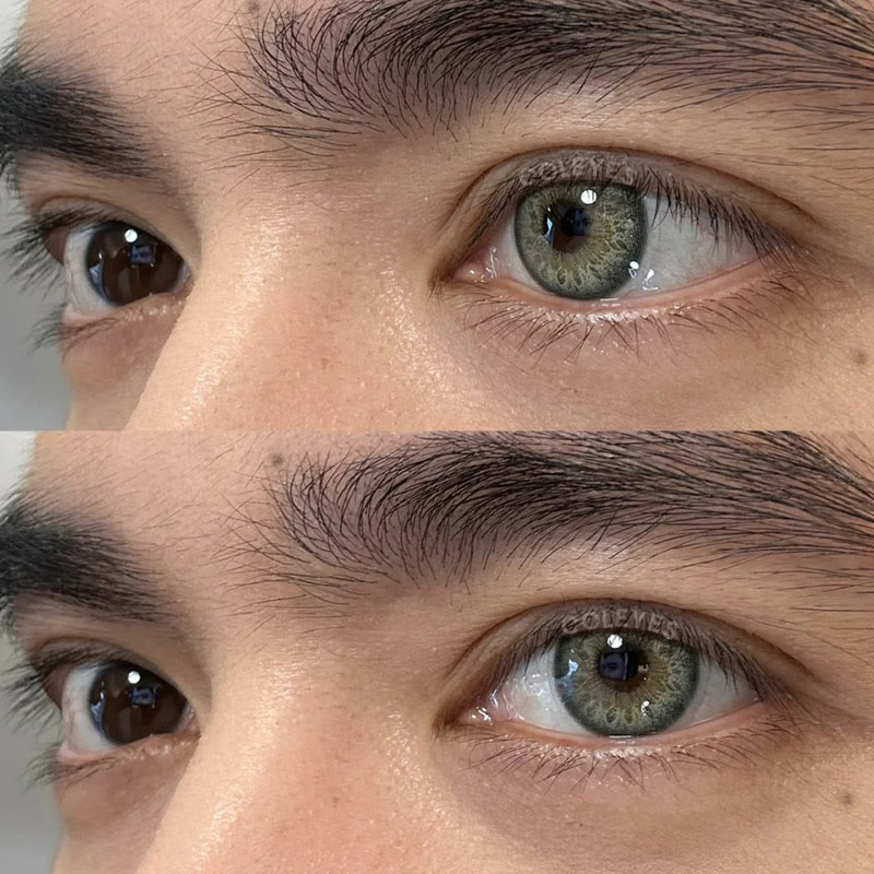 Coleyes Maya Green Prescription  Yearly Colored Contacts - image 8