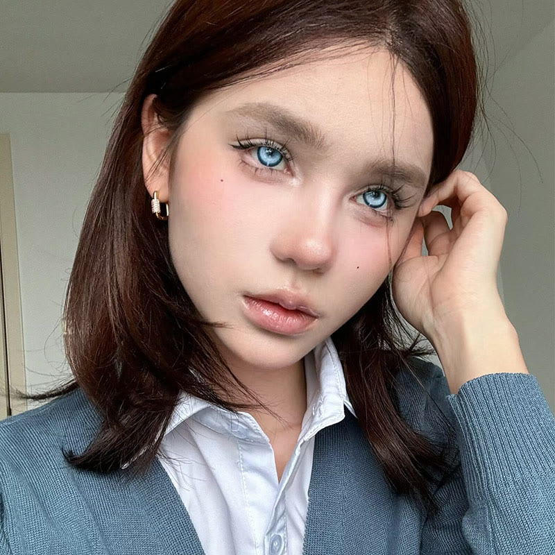 Coleyes Cosmic Blue 1-Day / 1-Year Prescription Cosplay Colored Contacts - image 9