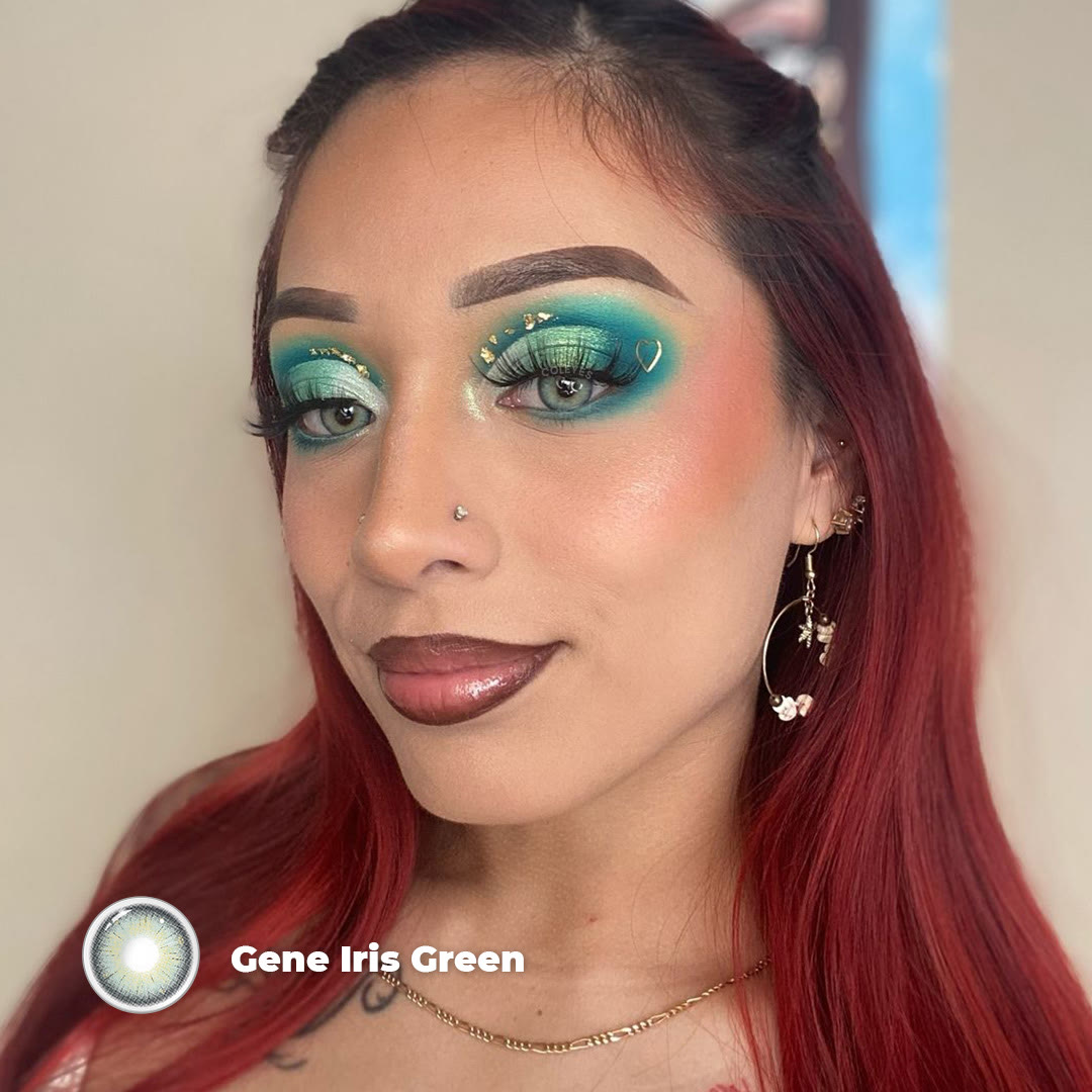 Coleyes Gene Iris Green Yearly Colored Contacts - image 11