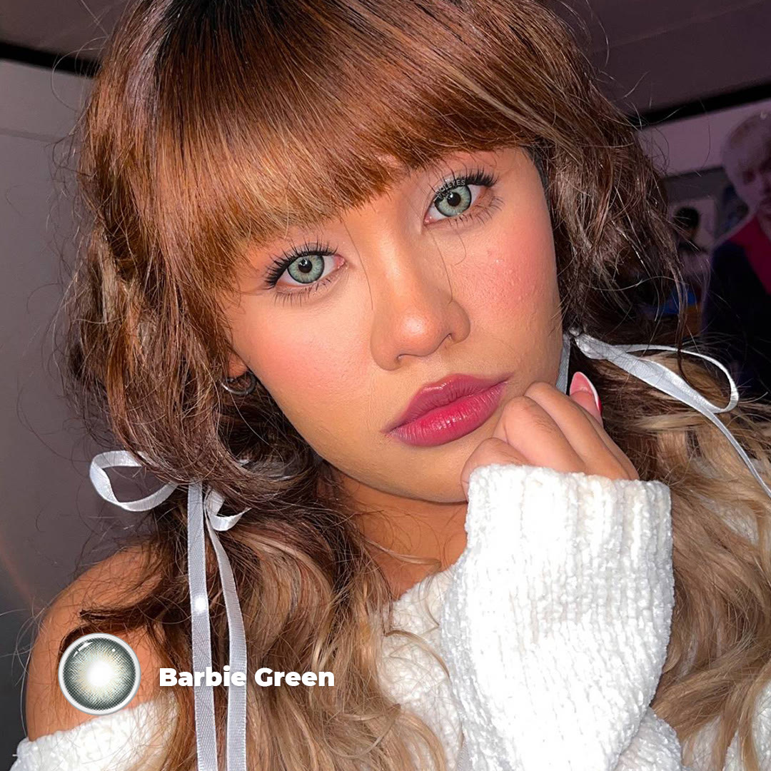 Coleyes Barbie Green Yearly Prescription Colored Contacts - image 5