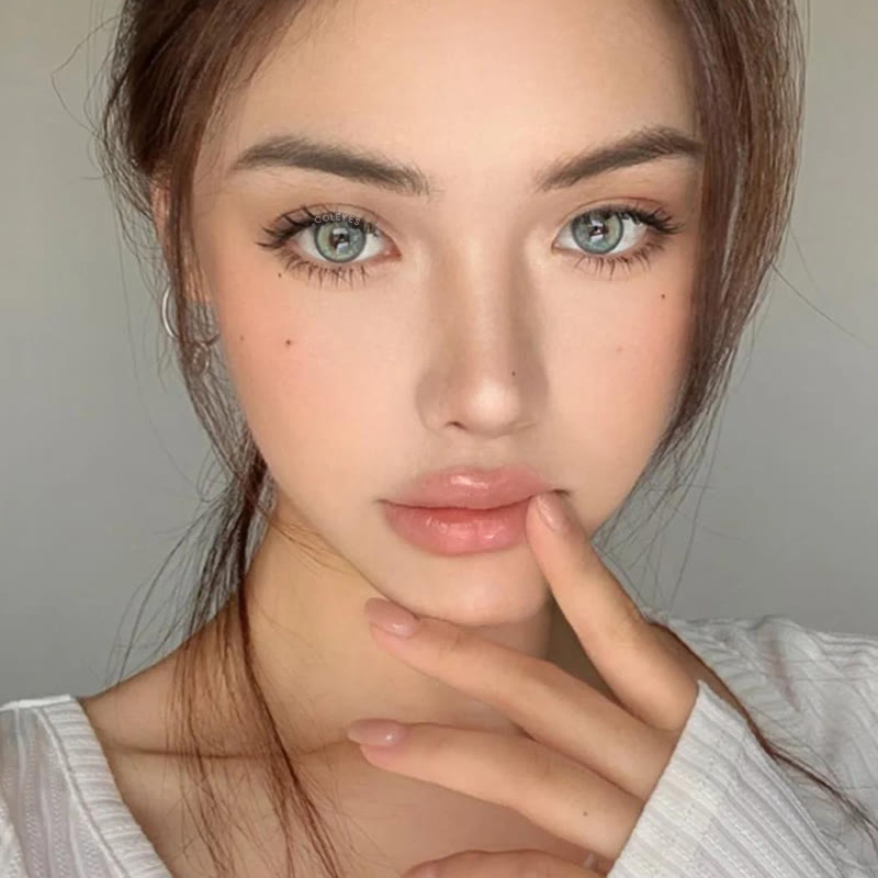 Coleyes Retro Green Yearly Colored Contacts - image 6