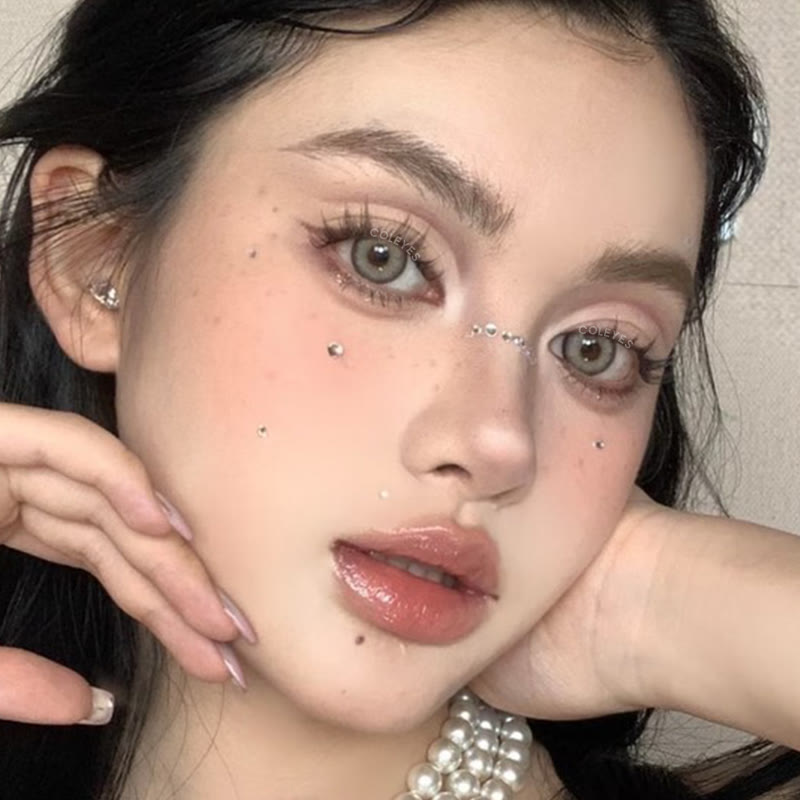 Coleyes Utopia Grey Yearly Prescription Colored Contacts - image 7