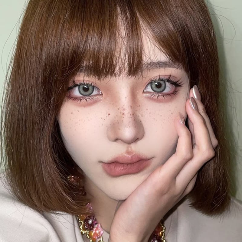 Coleyes Utopia Grey Yearly Prescription Colored Contacts - image 8