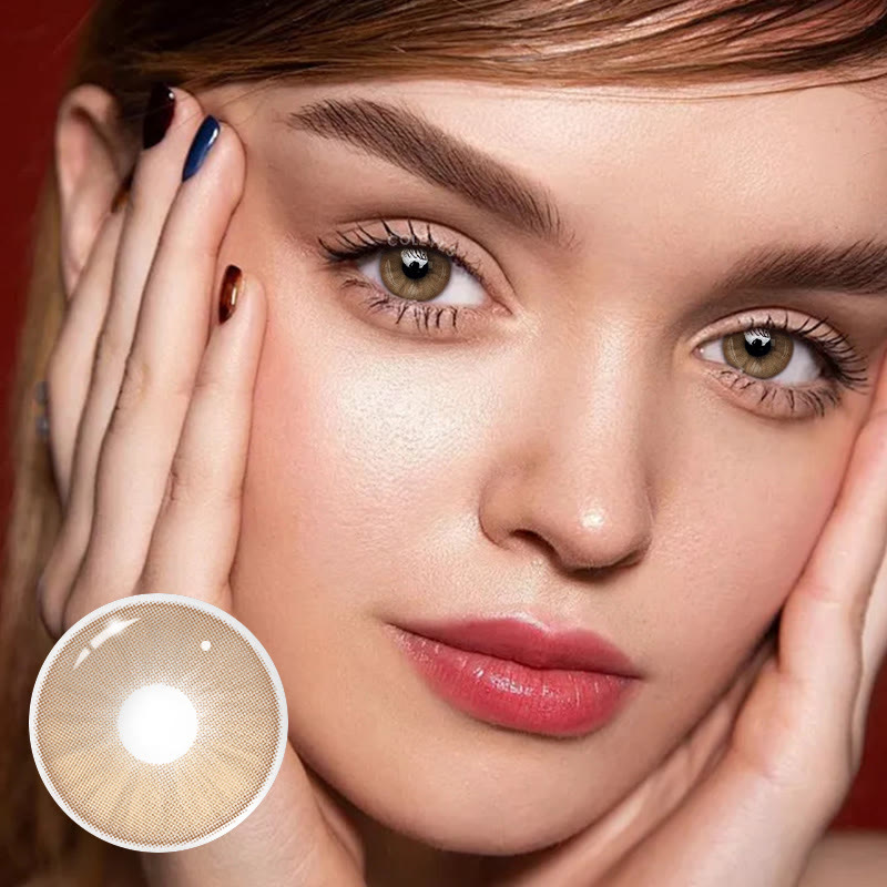 Coleyes Sicily Brown Yearly Prescription Colored Contacts - image 5