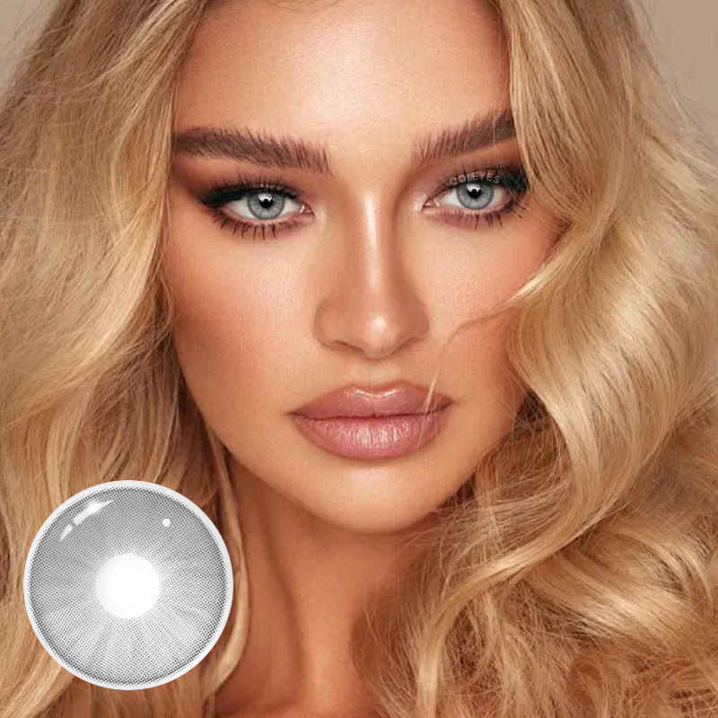 Coleyes Sicily Grey Yearly Prescription Colored Contacts - image 5