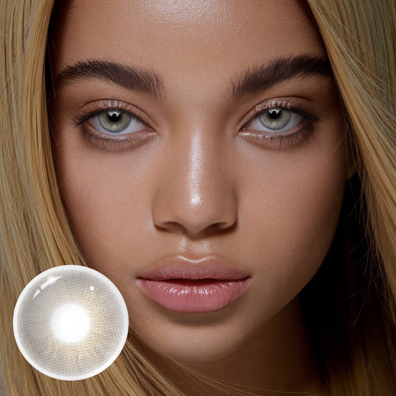 Coleyes Healer Grey Yearly Colored Contacts - image 4