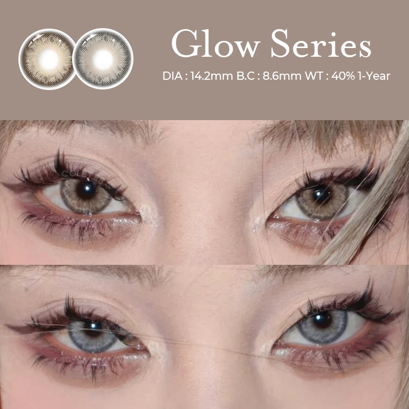 Coleyes Glow Grey Yearly Colored Contacts - image 7