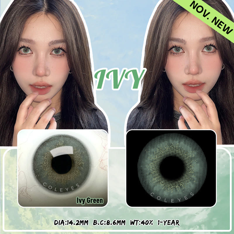 Coleyes Ivy Green Yearly Colored Contacts - image 8