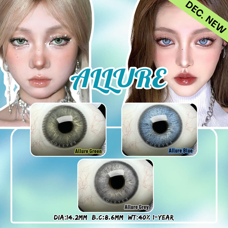 Coleyes  Allure Grey Yearly Colored Contacts - image 9