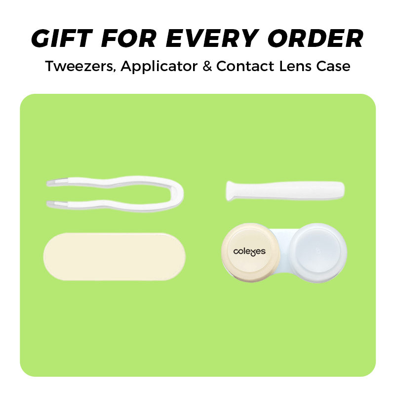 Coleyes Retro Green Yearly Colored Contacts - image 13