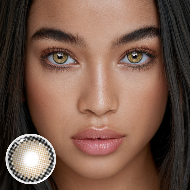 Coleyes Norko Brown Yearly Prescription Colored Contacts - image 2