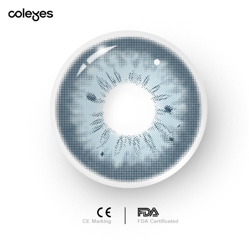Coleyes Stunna Blue Yearly Prescription Colored Contacts - image 10