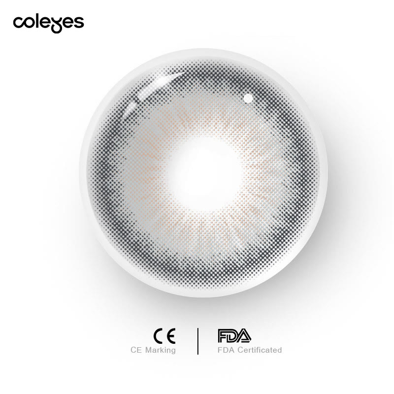 Coleyes Galaxy Grey Yearly Prescription Colored Contacts - image 8