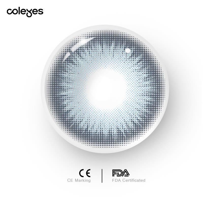 Coleyes Savage Blue Yearly Prescription Colored Contacts - image 9