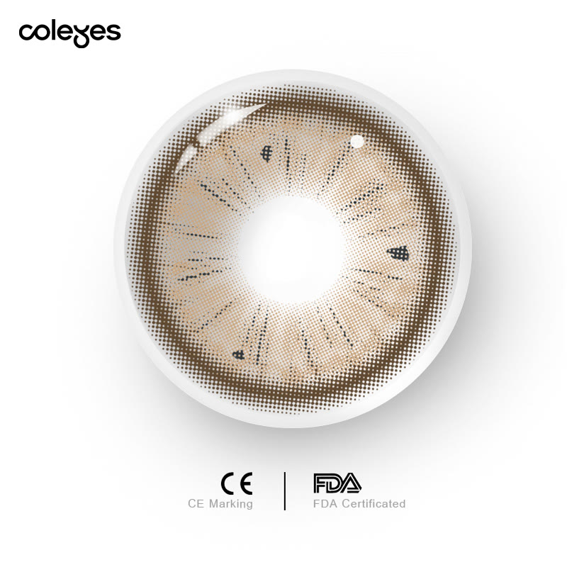 Coleyes Fruit Juice Orange Yearly Colored Contacts - image 9