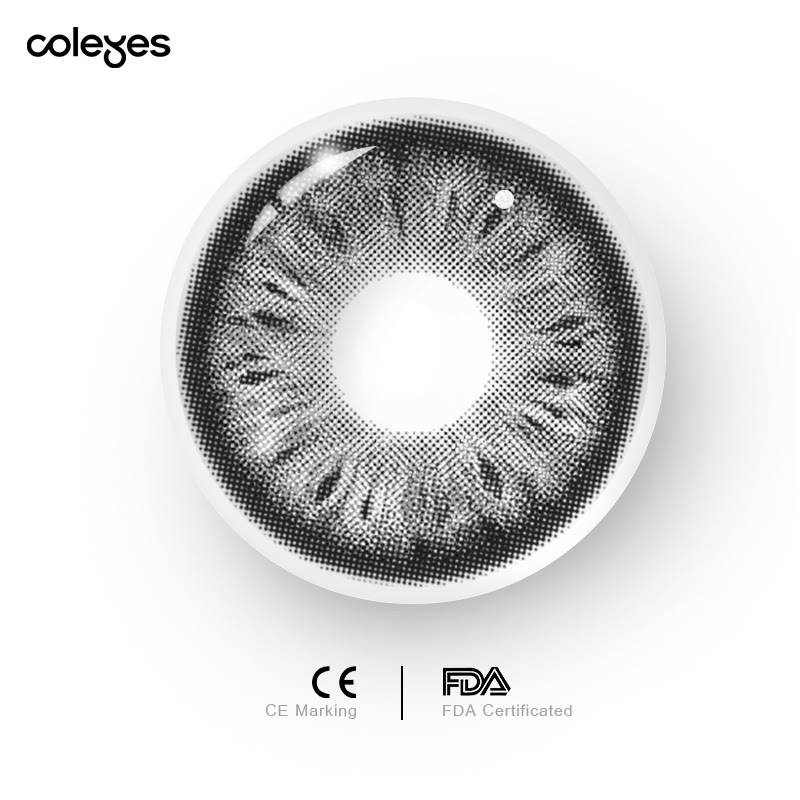 Coleyes Leopard Black Yearly Prescription Colored Contacts - image 6