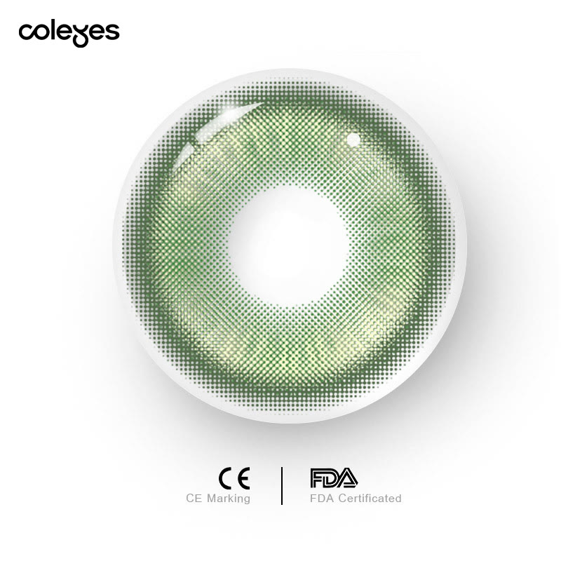 Coleyes Sassy Green Prescription Yearly Cosplay Colored Contacts - image 10