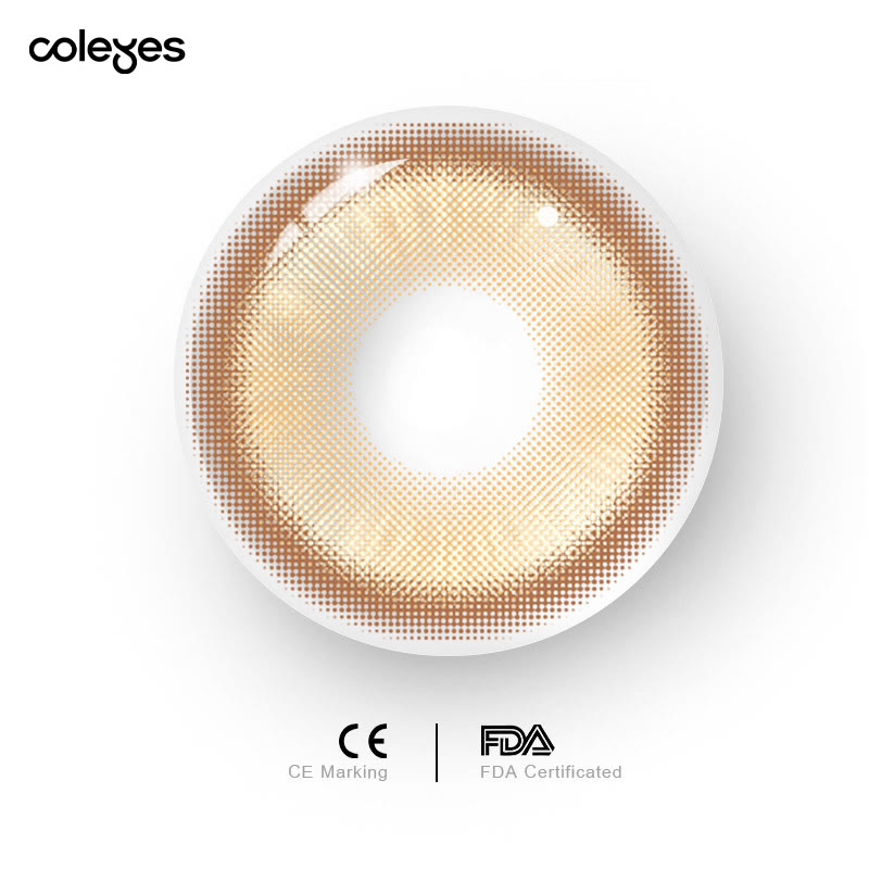 Coleyes Sassy Brown Prescription Yearly Cosplay Colored Contacts - image 11