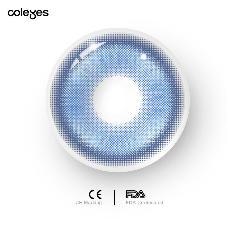 Coleyes Sassy Blue Prescription Yearly Cosplay Colored Contacts - image 12