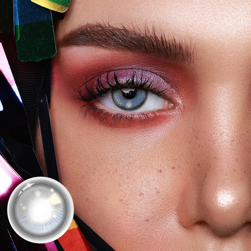 Coleyes Sailor Moon Kitty Grey Yearly Prescription Cosplay Colored Contacts - image 2