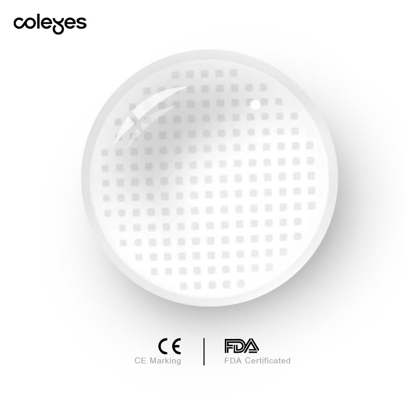 Coleyes Blind Mesh White Yearly Prescription Cosplay Colored Contacts - image 12