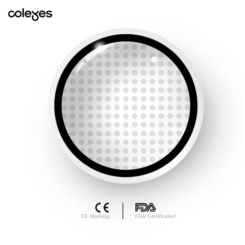 Coleyes Blind Manson Mesh White Yearly Prescription Cosplay Colored Contacts - image 10