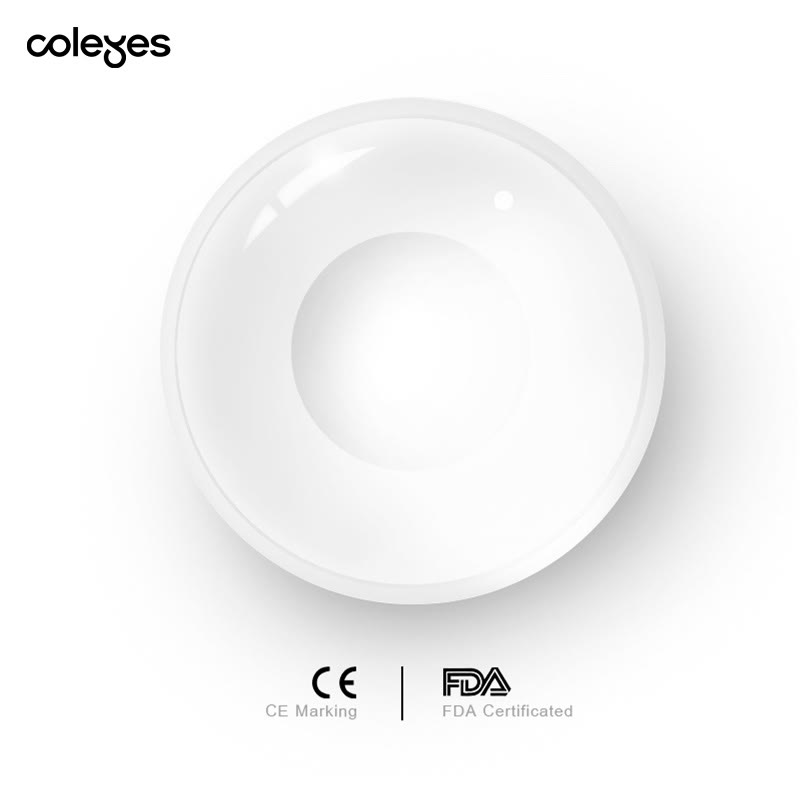 Coleyes Block White Yearly Cosplay Prescription Colored Contacts - image 7