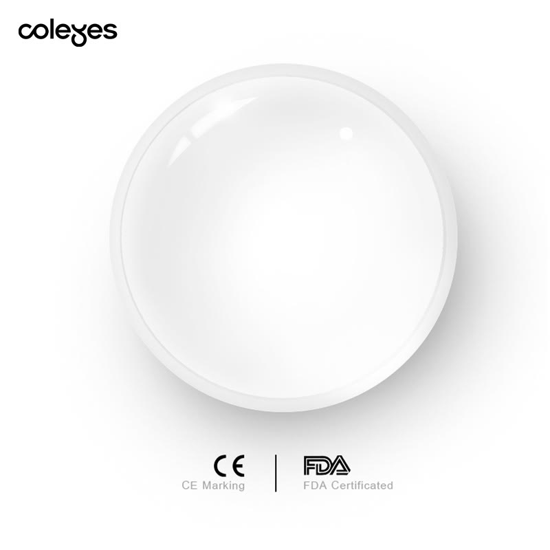 Coleyes Blind White Out Yearly Cosplay Prescription Colored Contacts - image 13