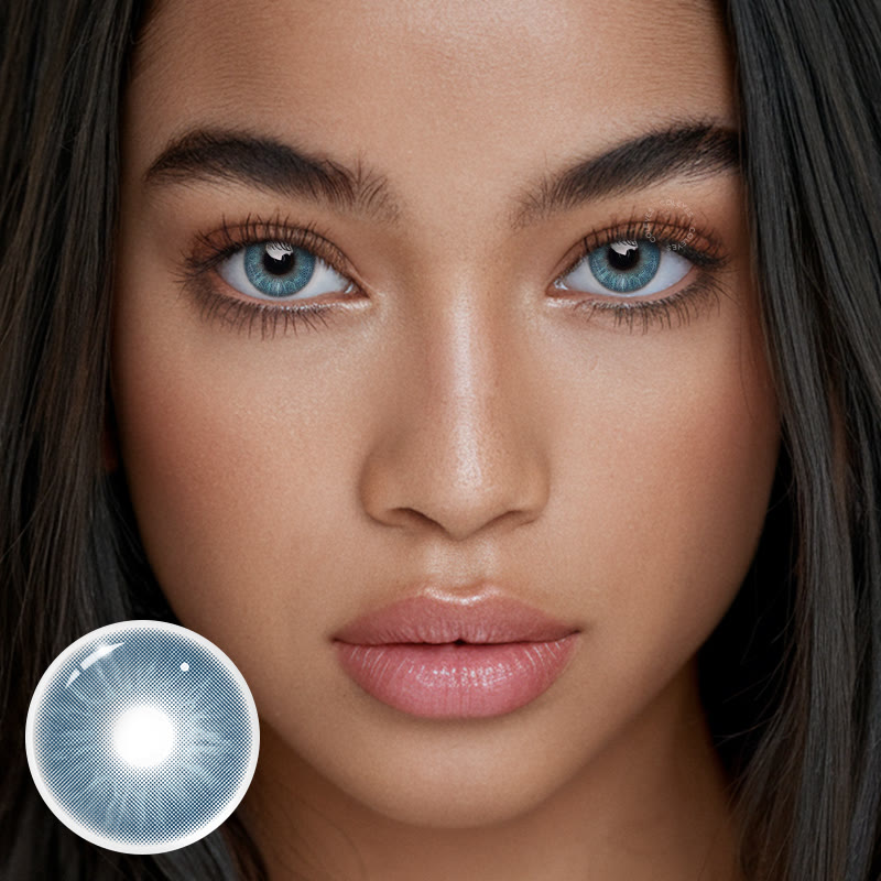 Coleyes Profound Blue Yearly Prescription Colored Contacts - image 2