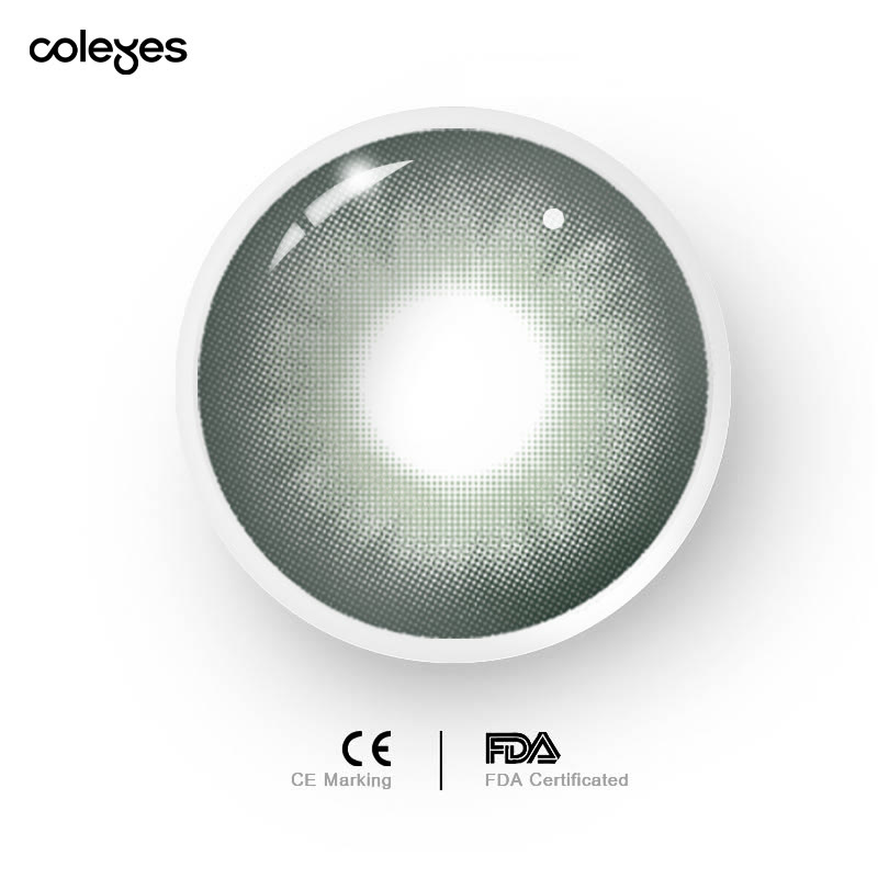 Coleyes Baby Doll Green Yearly Prescription Colored Contacts - image 5