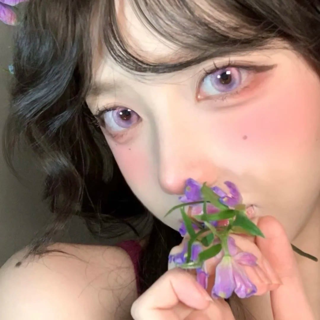 Coleyes Lovejoy Violet Yearly Prescription Colored Contacts - image 5