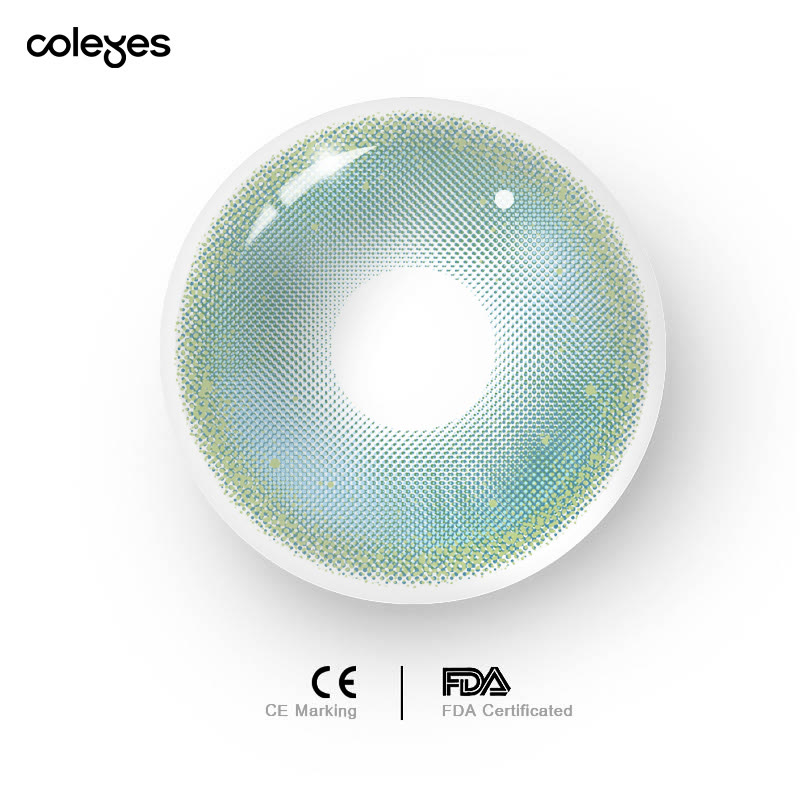 Coleyes Lovejoy Green Yearly Prescription Colored Contacts - image 10