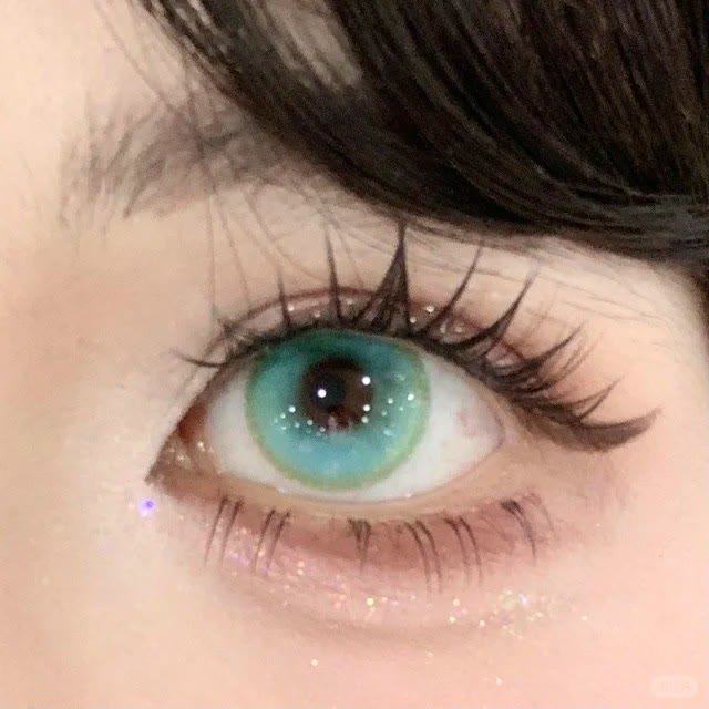 Coleyes Lovejoy Green Yearly Prescription Colored Contacts - image 4