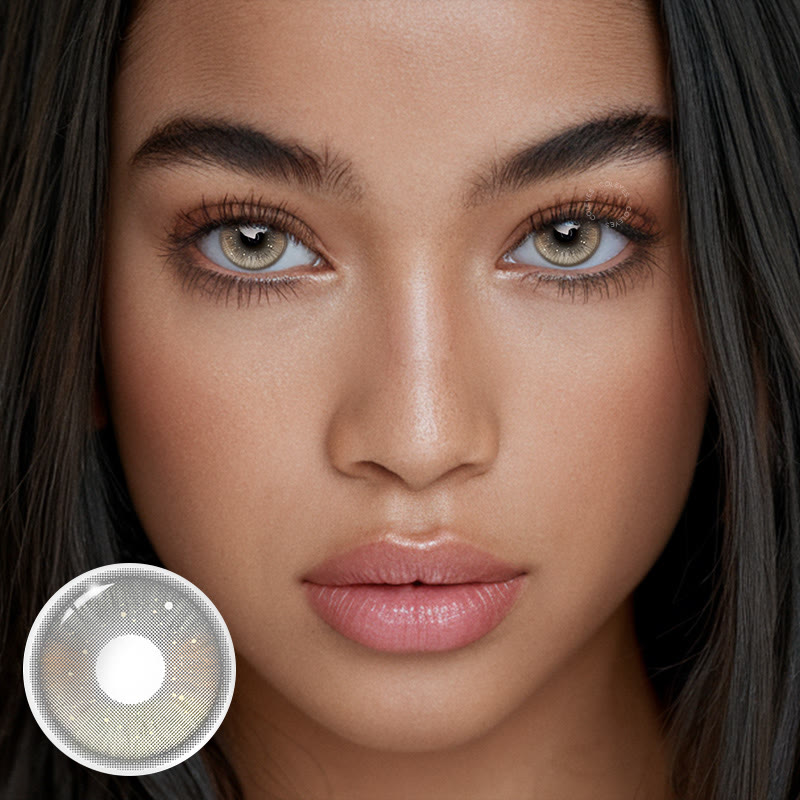 Coleyes Amour Grey Yearly Prescription Colored Contacts - image 2