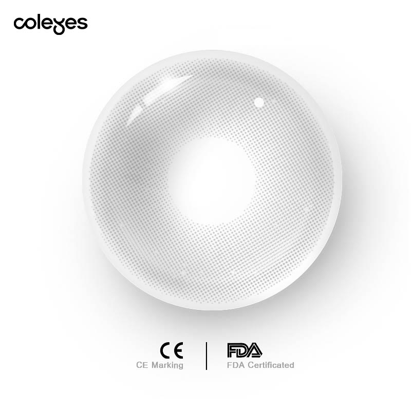 Coleyes Pudding Grey Yearly Prescription Colored Contacts - image 5