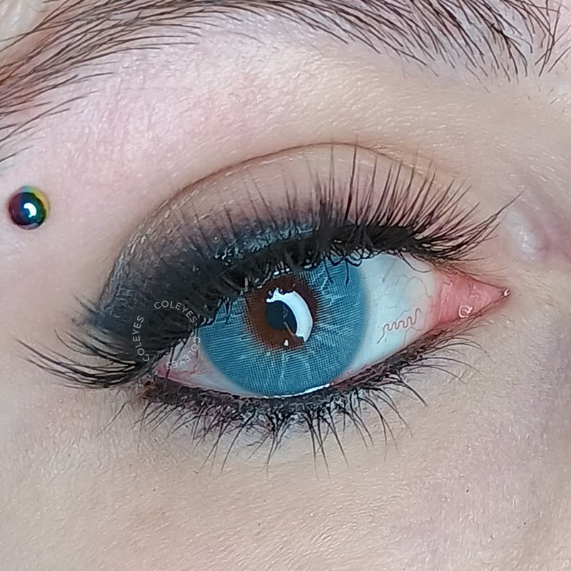 Coleyes Profound Blue Yearly Prescription Colored Contacts - image 6