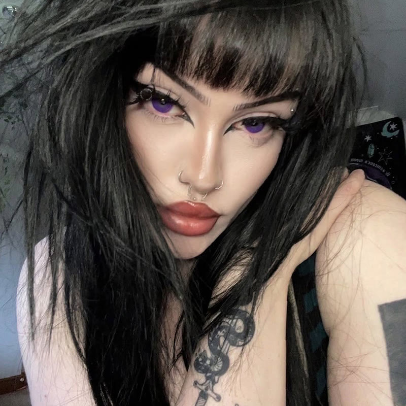 Coleyes Ubuyashiki Hinaki Yearly Cosplay Prescription Colored Contacts - image 4