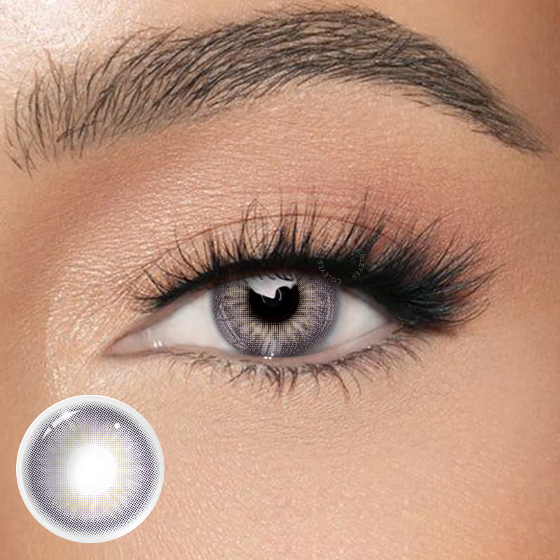 Coleyes DNA Taylor Ⅱ Violet Yearly Prescription Colored Contacts - image 1