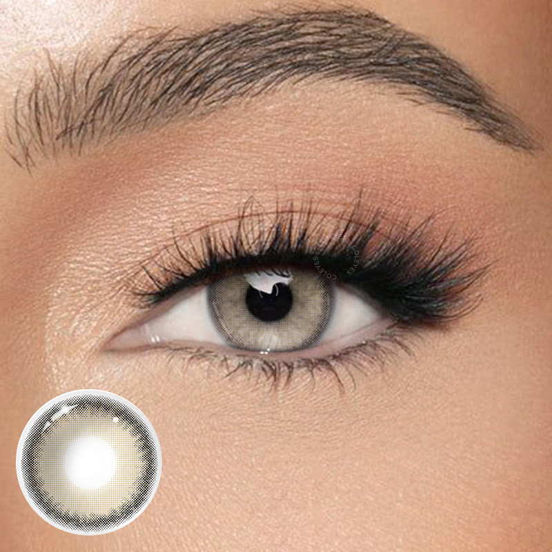 Coleyes Tiger's Eye Brown Yearly Prescription Colored Contacts - image 1