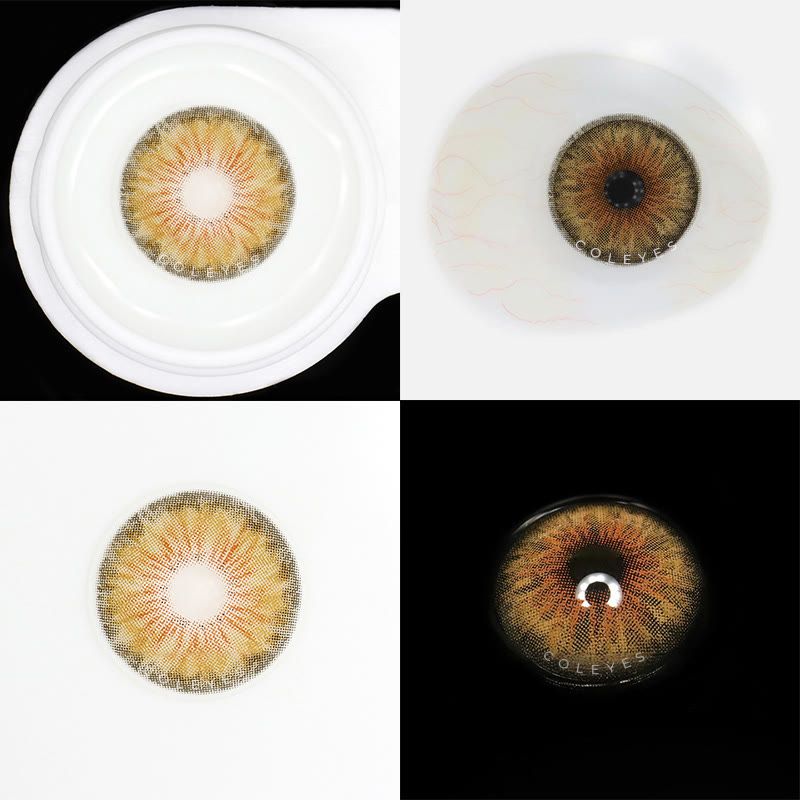 Coleyes Muse Brown Yearly Prescription Colored Contacts - image 4