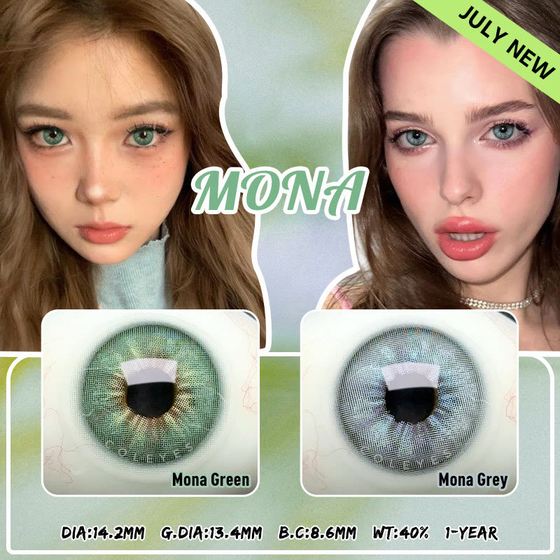 Coleyes Mona Grey Yearly Prescription Colored Contacts - image 6