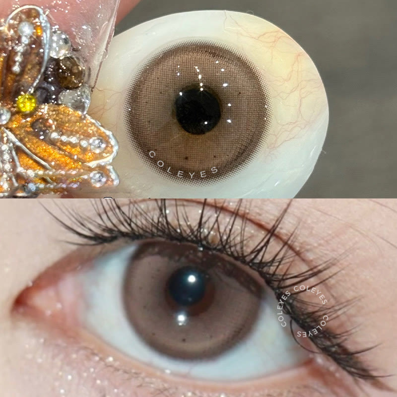 Coleyes Bare Brown 6-Month Prescription Colored Contacts - image 5